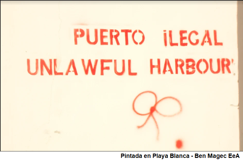 pintada puerto playa blanca