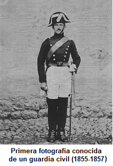 guardia civil s XIX