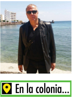 CHEMA HERNÁNDEZ EN LA COLONIA