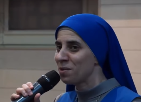 monja siria maría guadalupe rodrigo