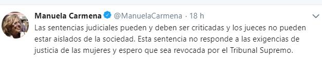TUIT MANUELA CARMENA