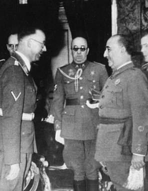 HIMMLER CON FRANCO