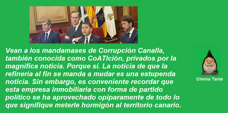frase chema refinería