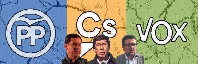 PP CS VOX ANDALUCÍA