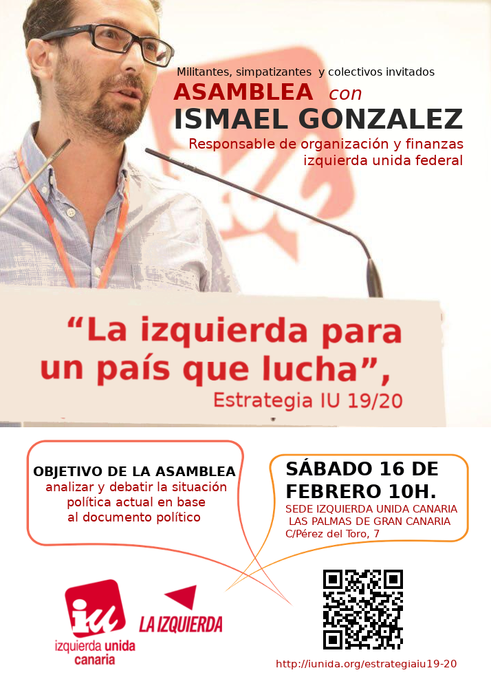 IUC GC ACTO CON ISMAEL GONZALEZ FEBRERO 2019