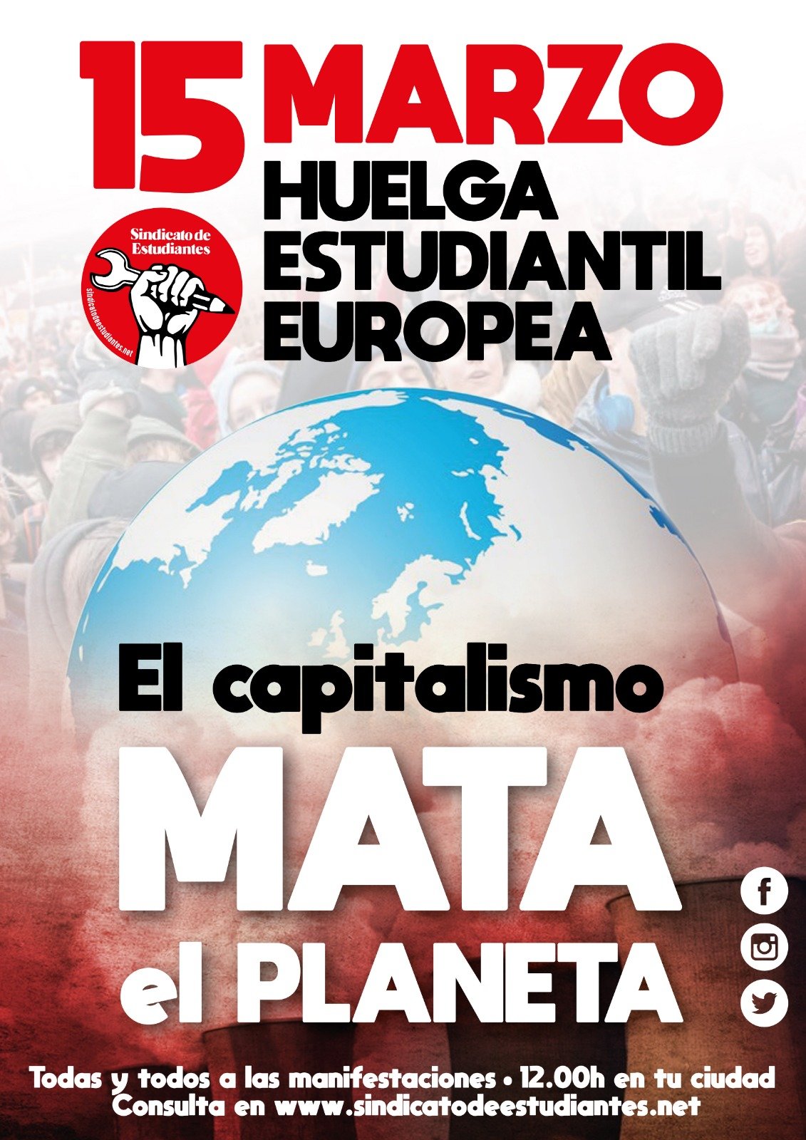 huelga estudiantil europea