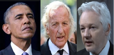 OBAMA PILGER ASSANGE