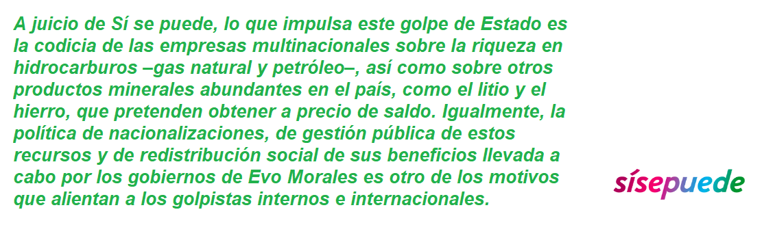 FRASE SÍ SE PUEDE BOLIVÍA