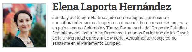 ELENA LAPORTA HERNÁNDEZ RESEÑA