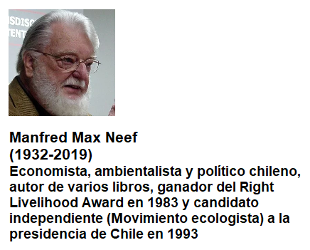 MANFRED MAX NEEF RESEÑA