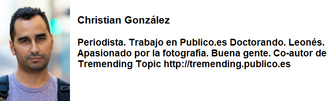 CHRISTIAN GONZÁLEZ reseña