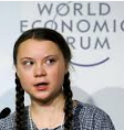 GRETA THURNBERG DAVOS