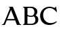 abc