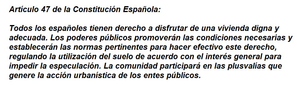 frase constitución vivienda