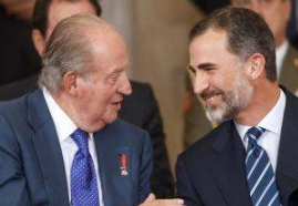 JUAN CARLOS Y FELIPE DE BORBÓN