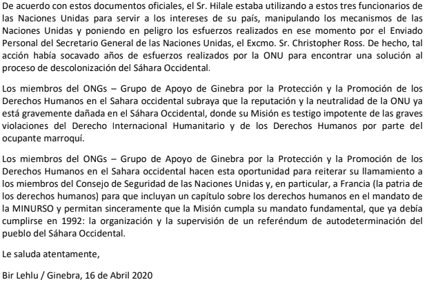 CARTA ABIERTA ONU SÁHARA 4