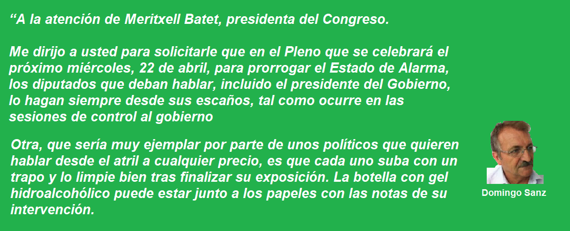 FRASE SANZ ATRIL O ESCAÑO