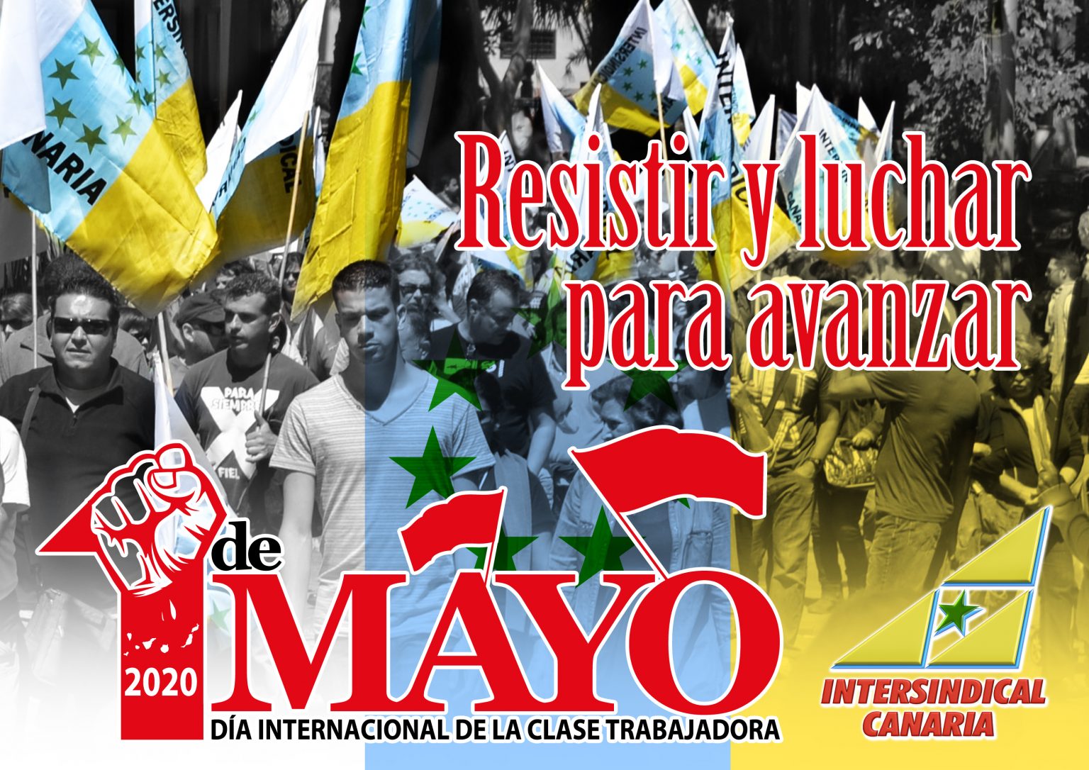 CARTEL 1 MAYO INTERSINDICAL