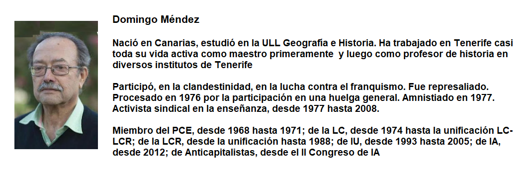 DOMINGO MÉNDEZ RESEÑA