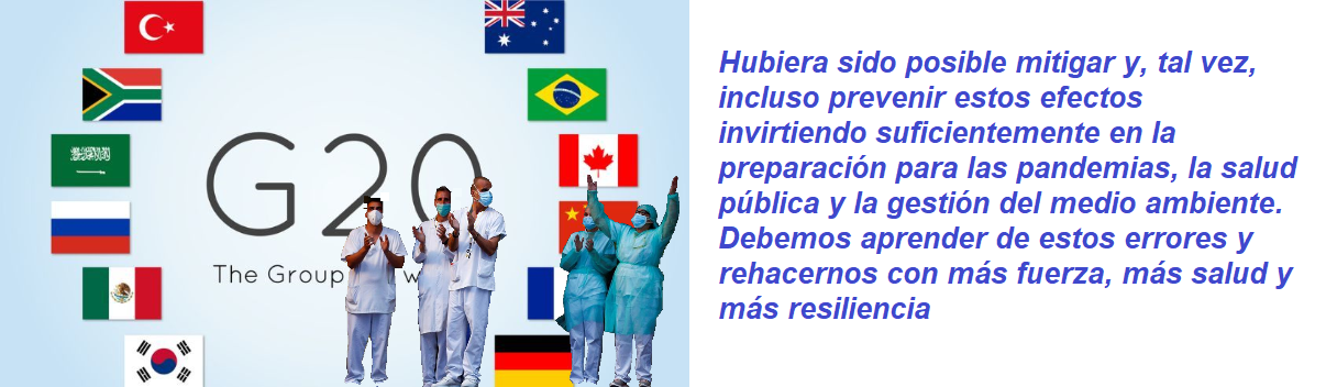 frase MÉDICOS G 20
