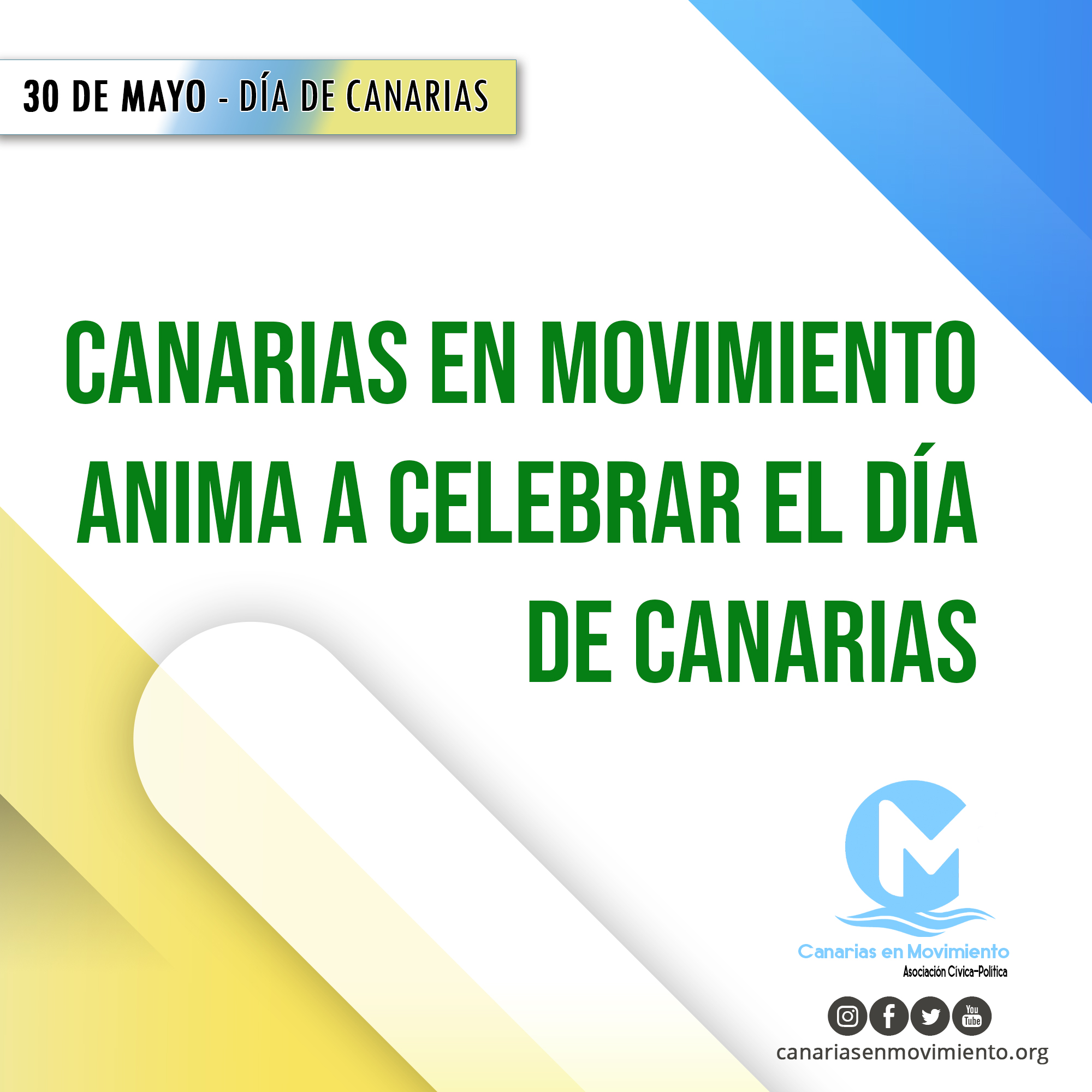 celebrar CANARIAS MVTO