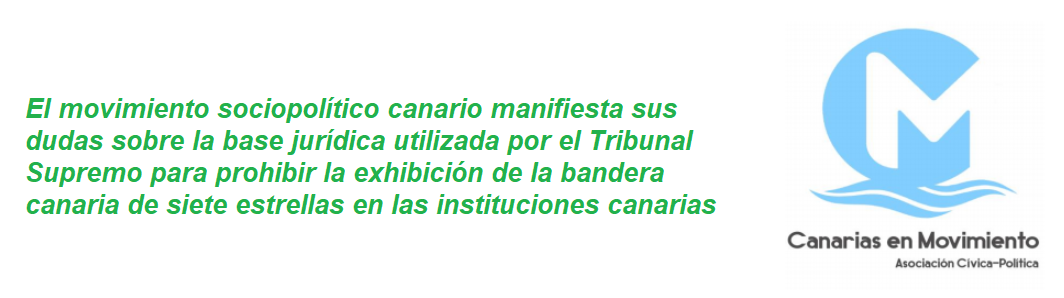 FRASE  CANARIAS BANDERA