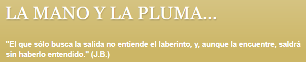 LA MANO Y LA PLUMA