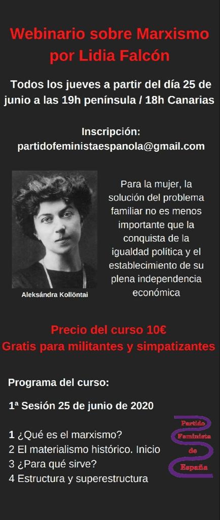 webinario lidia falcón