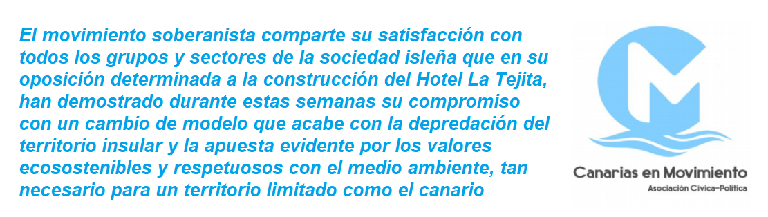 FRASE CANARIAS EN MOVIMIENTO