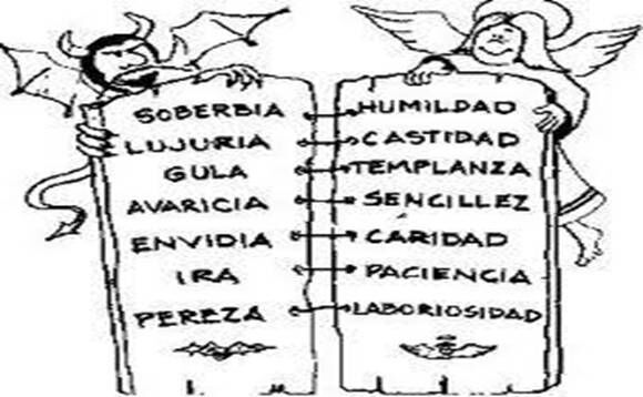 pecados y virtudes capitales