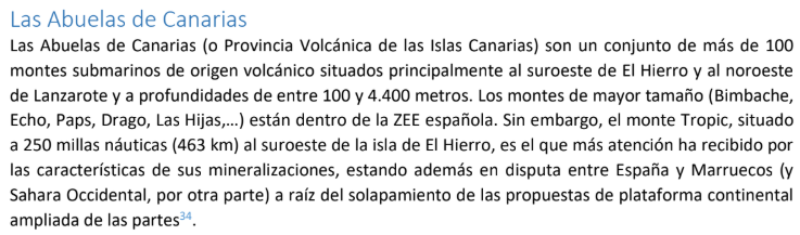PÁRRAFO CANARIAS MINERÍA 1