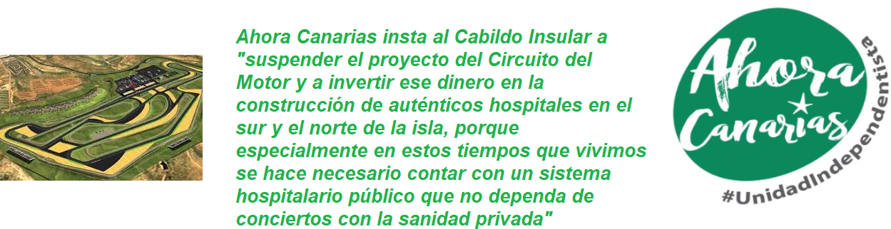 FRASE AHORA CANARIAS MOTOR