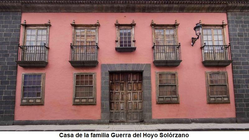 Casa de la familia Guerra del Hoyo Solórzano. Calle del agua