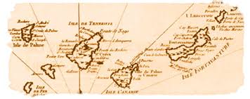 canarias mapa antiguo
