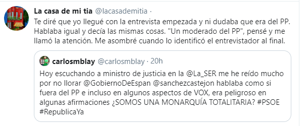 tuit martínez ministro justicia