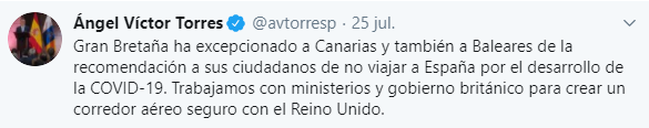 tuit torres excepcionar