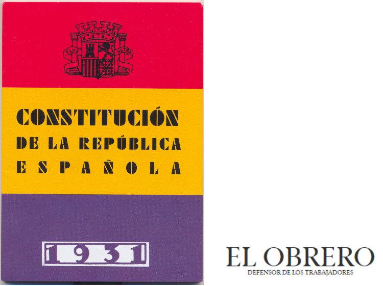 FRASE COSNTITUCIÓN EL OBRERO