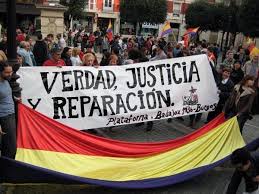 VERDAD JUSTICIA Y REPARACIÓN PANCARTA