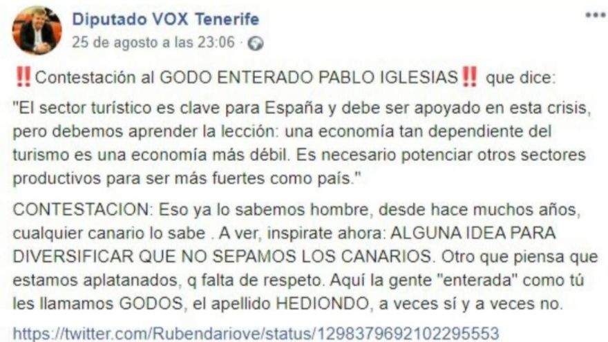 tuit vox tenerife