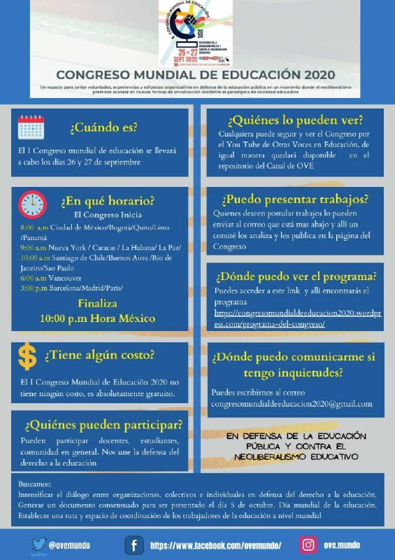 congreso educativo