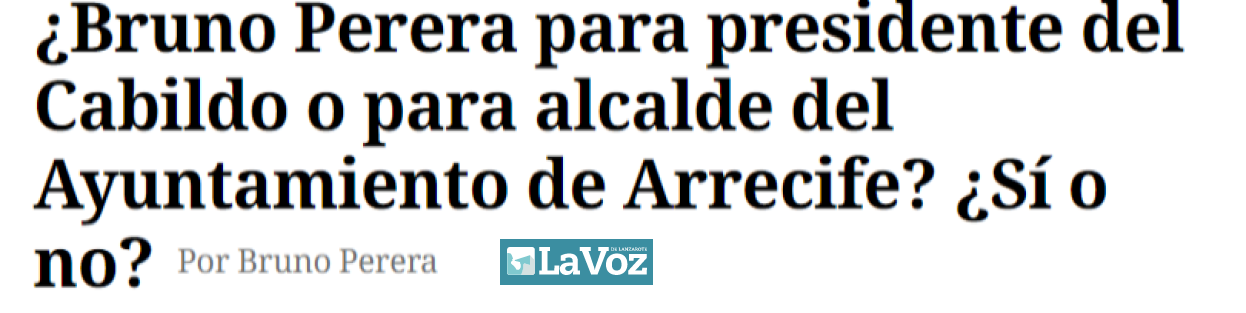 bruno perera alcalde