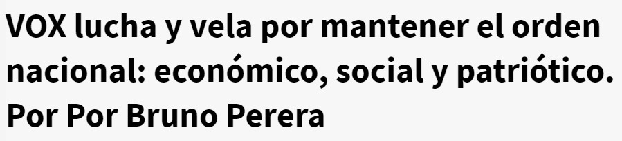 titular vox perera