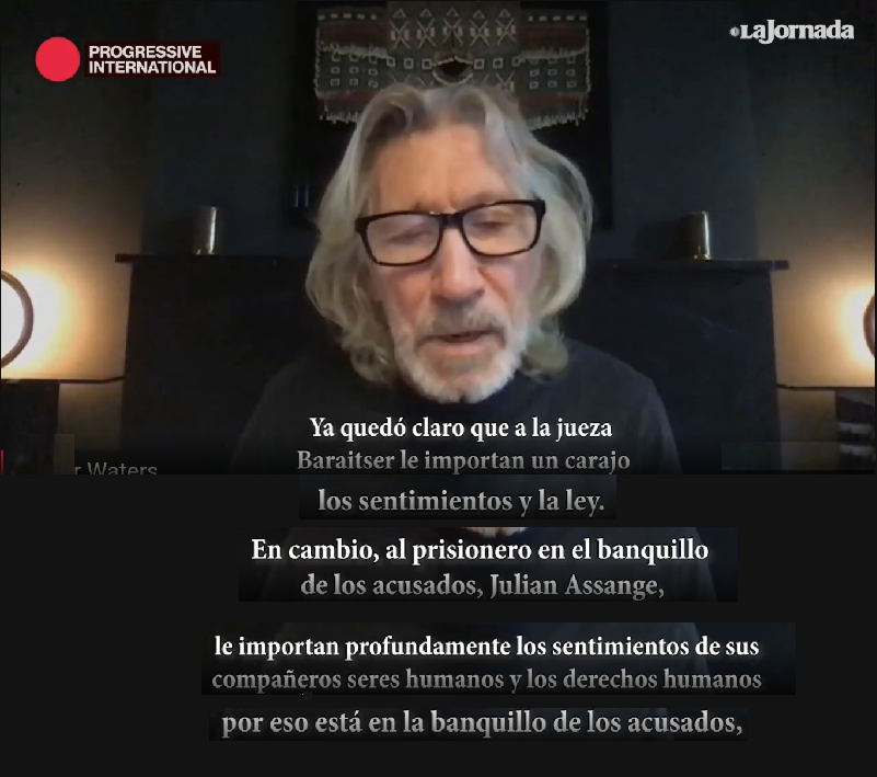 rogers waters assange