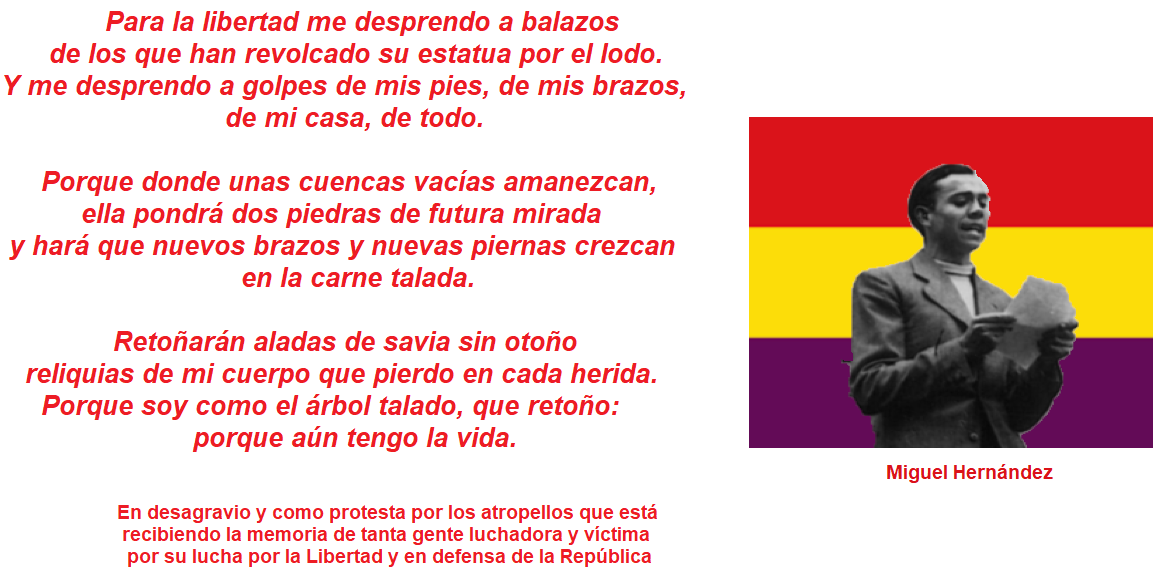 FRASE MIGUEL HERNÁNDEZ