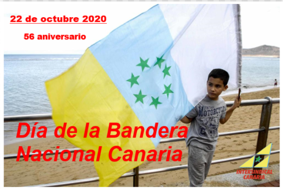 BANDERA NACIONAL CANARIA INTERSINDICAL