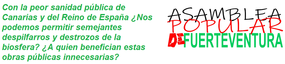 frase asamblea popular fuerteventura