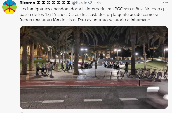 TUIT MIGRANTES RICARDO