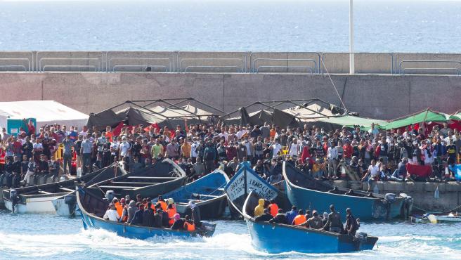 migrantes arguineguín