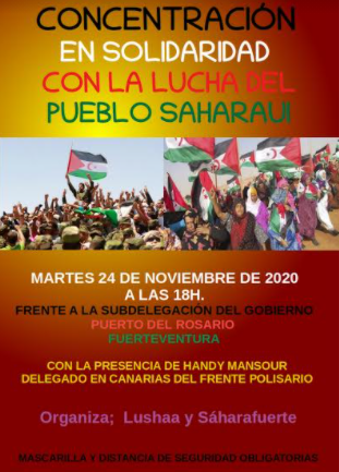 concentrración sáhara