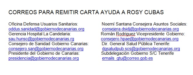 CORREOS ROSY CUBAS